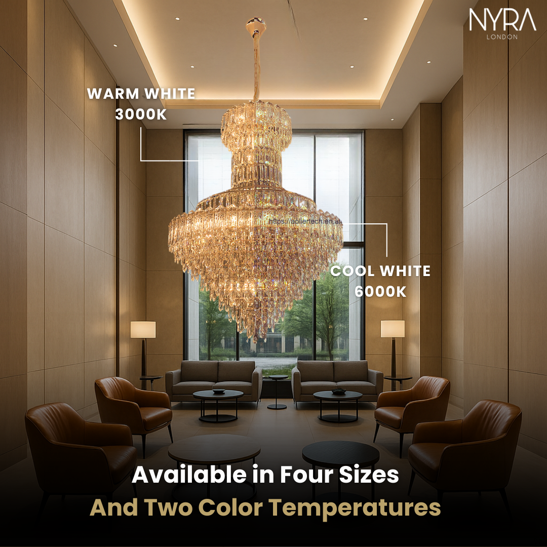 Orlix Large Crystal Chandelier