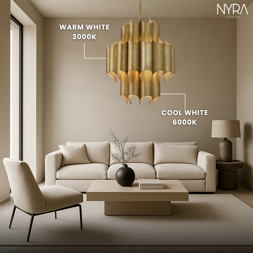 Wavey Sculpture Chandelier