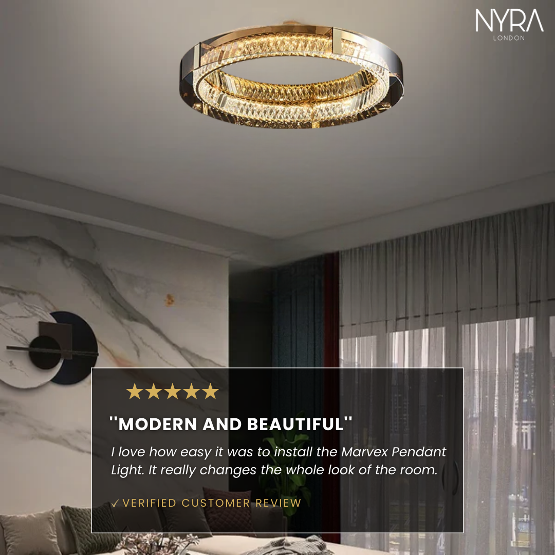 Harlow Crystal Ceiling Light