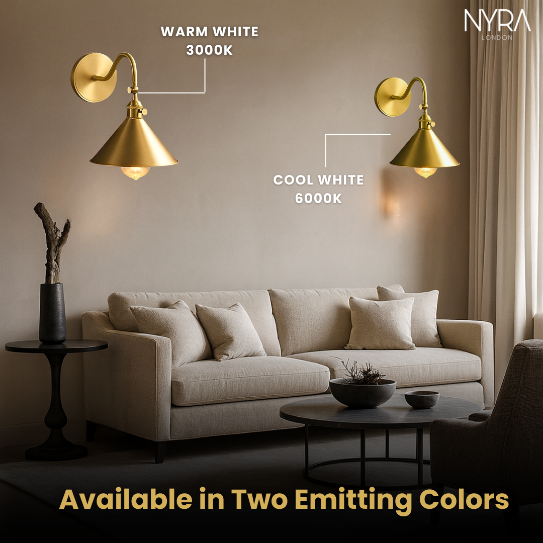 AuraGlow LED Wall Sconce