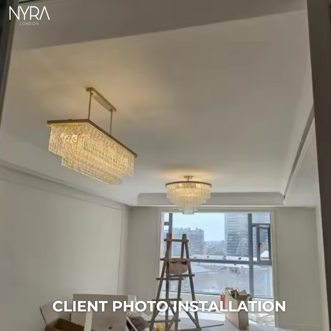 Belmont Glass Chandelier collection