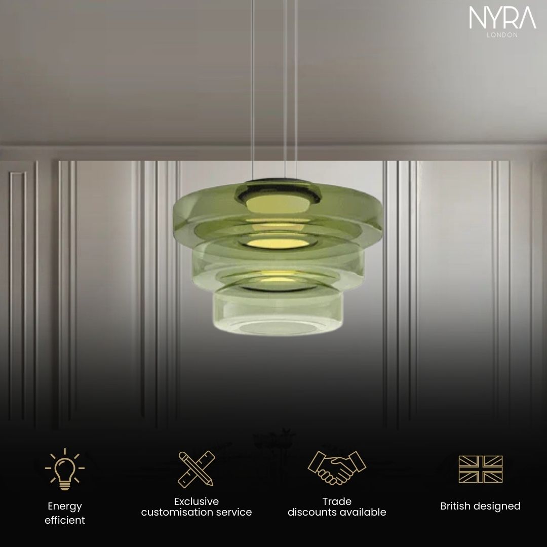 Scandinavian Glass Pendant