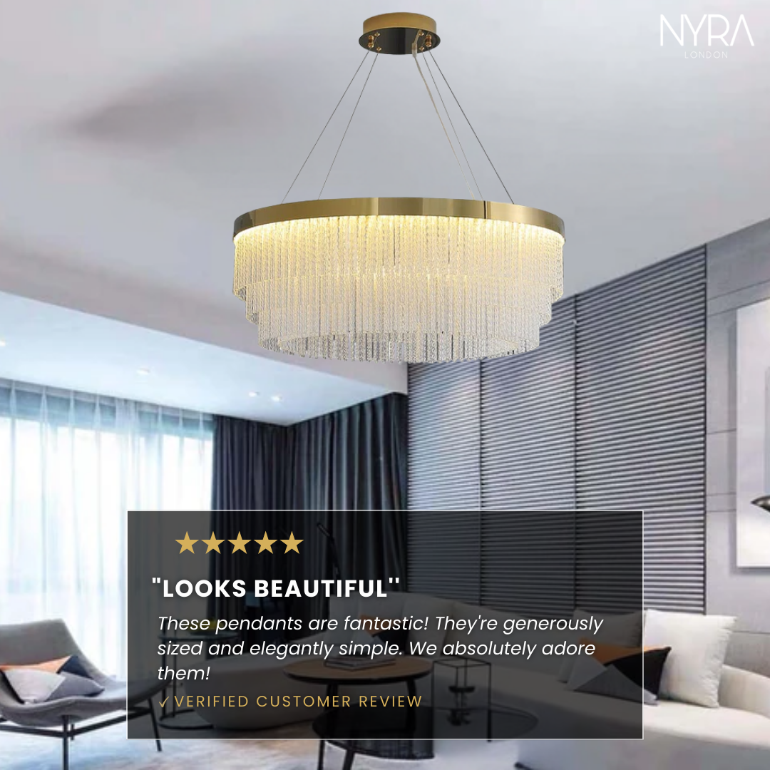 Fleur Crystal Chandelier