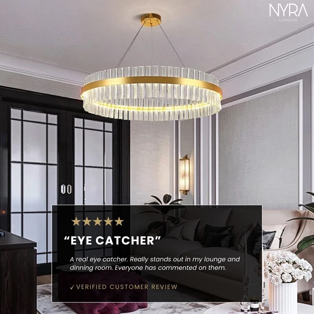 Alison Crystal Chandelier Collection