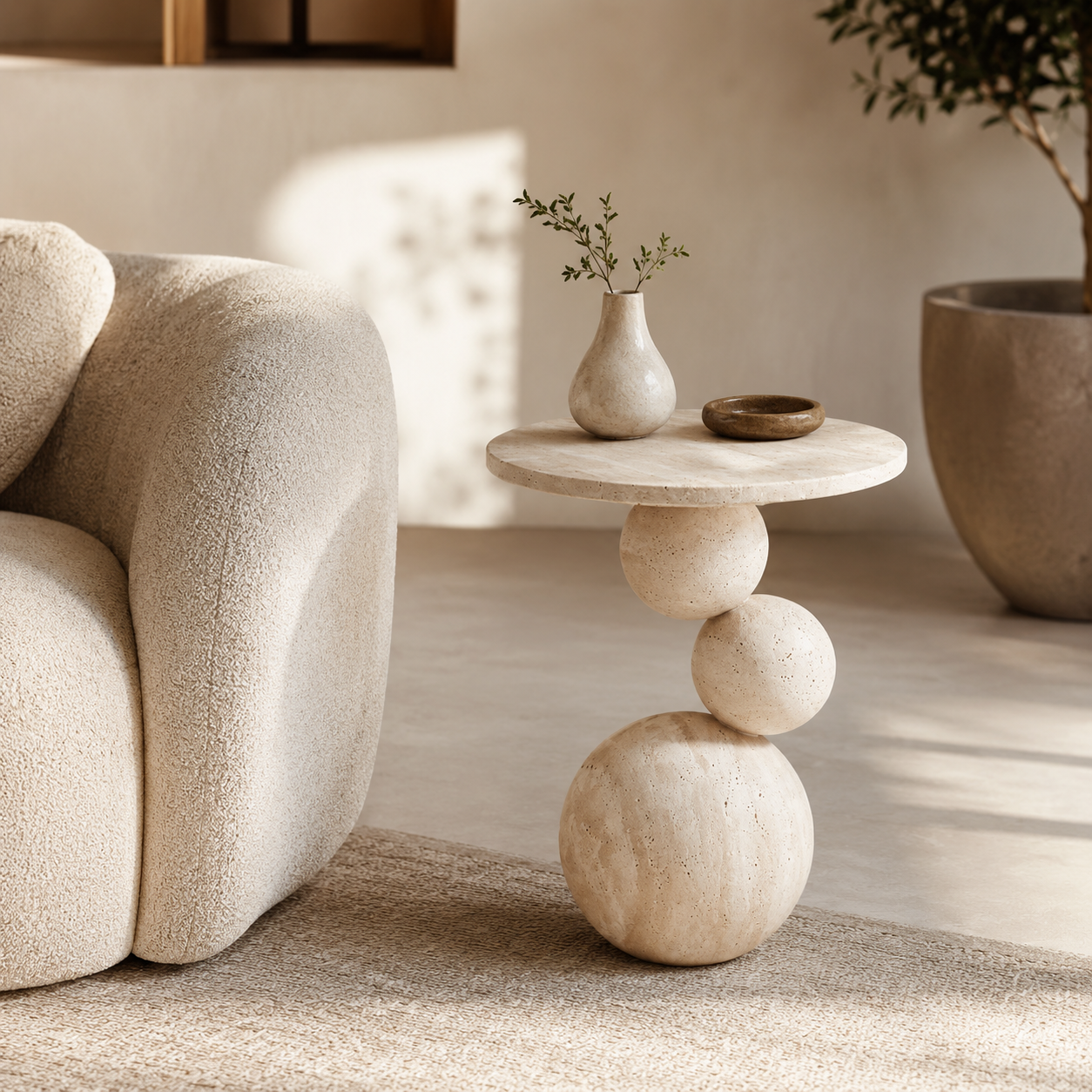 Vantoro Travertine Coffee Table