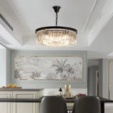 American K9 Crystal  Black Pendant Light