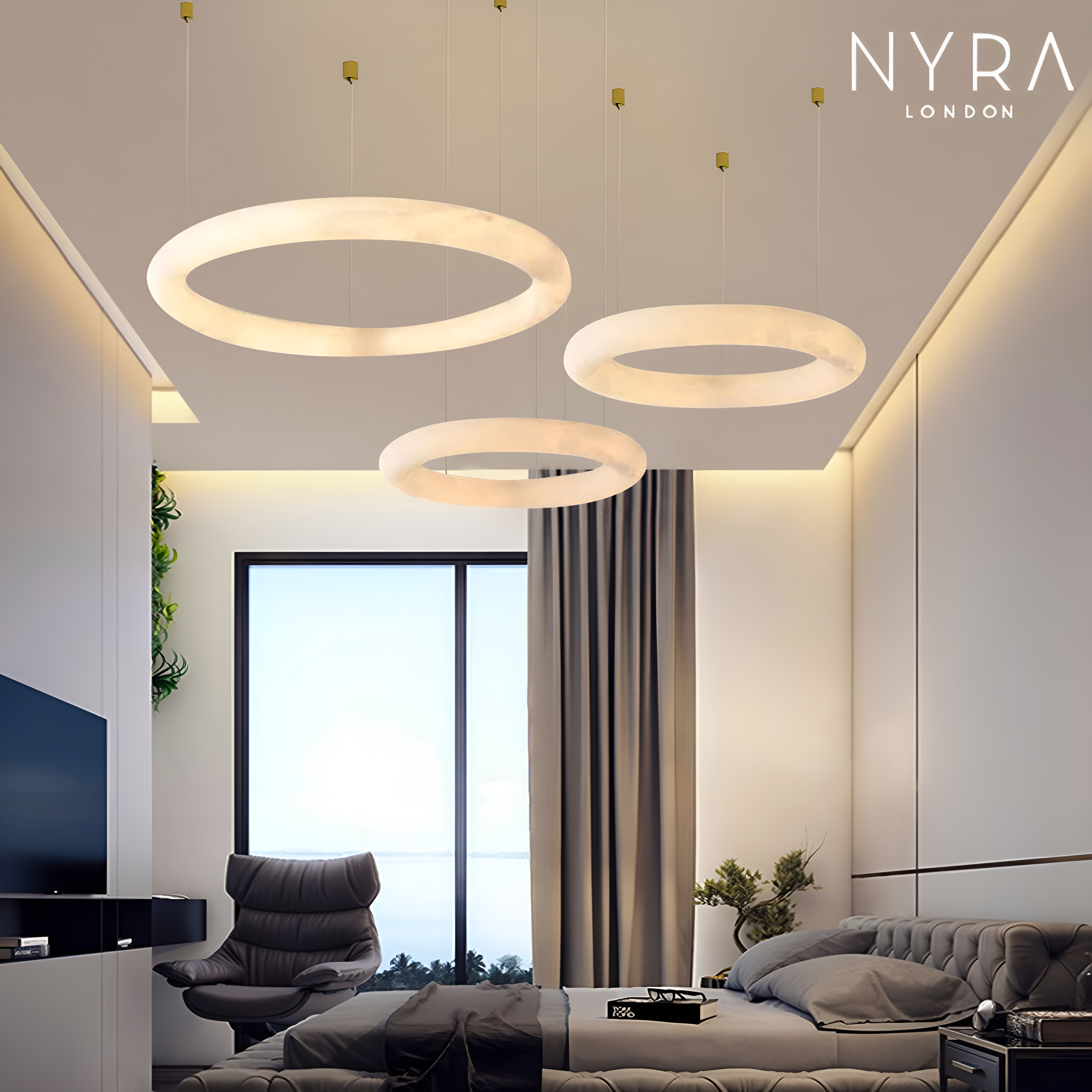 NYRA Marble Stone Ring