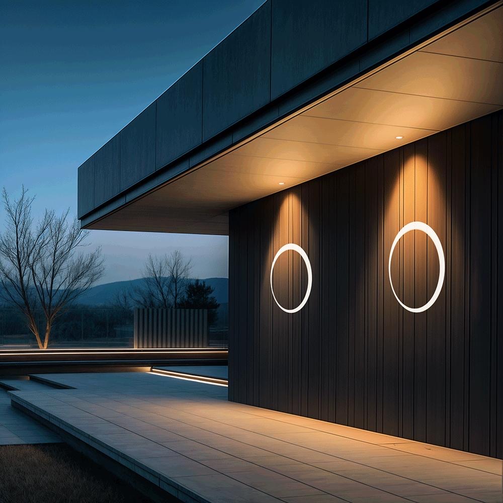 NYRA Eclipse Outdoor Wall Lamp