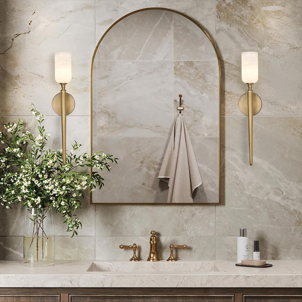 Meridian Alabaster Wall Light