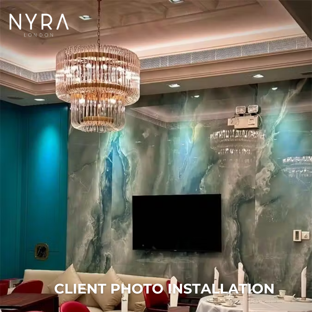 Exquisha 2-Tiered Crystal Chandelier