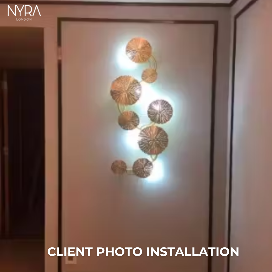 NYRA Leaf Modern Wall Lamp