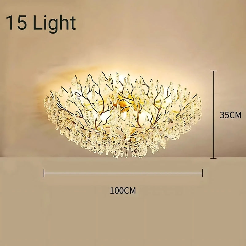 Selina Crystal Ceiling Lamp