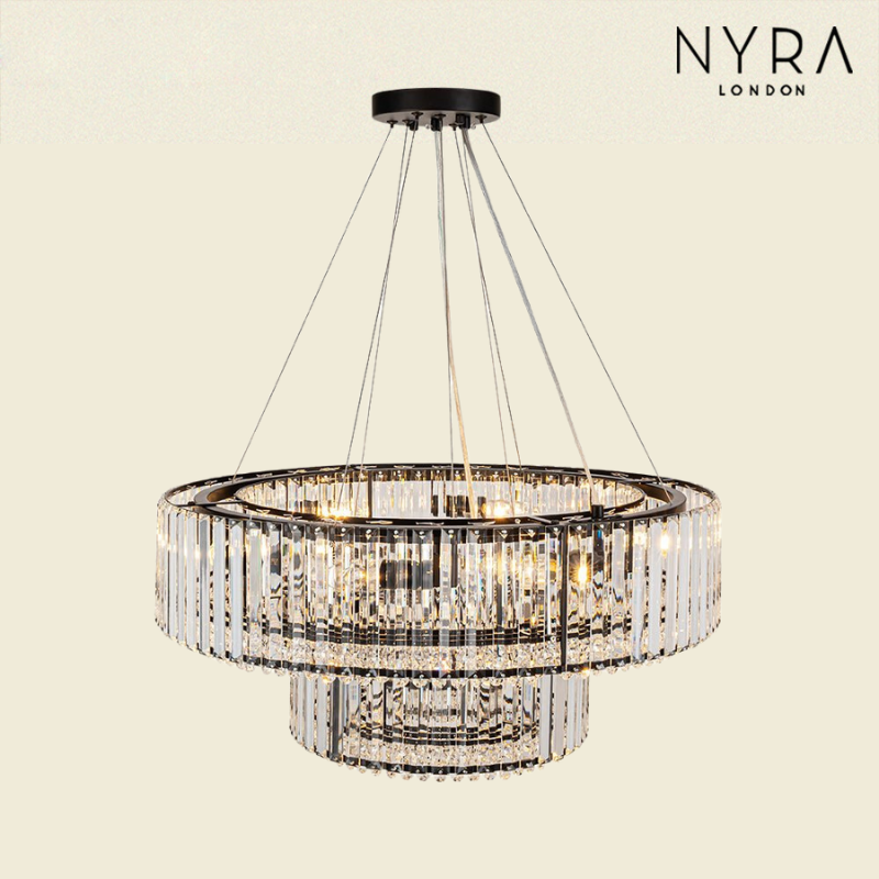 Crystal Vista Modern Chandelier