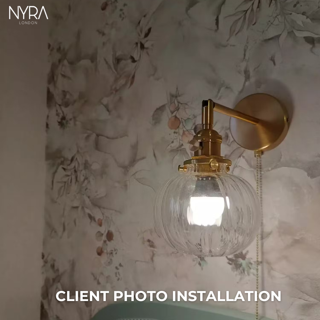 Orla Glass Wall Lamp
