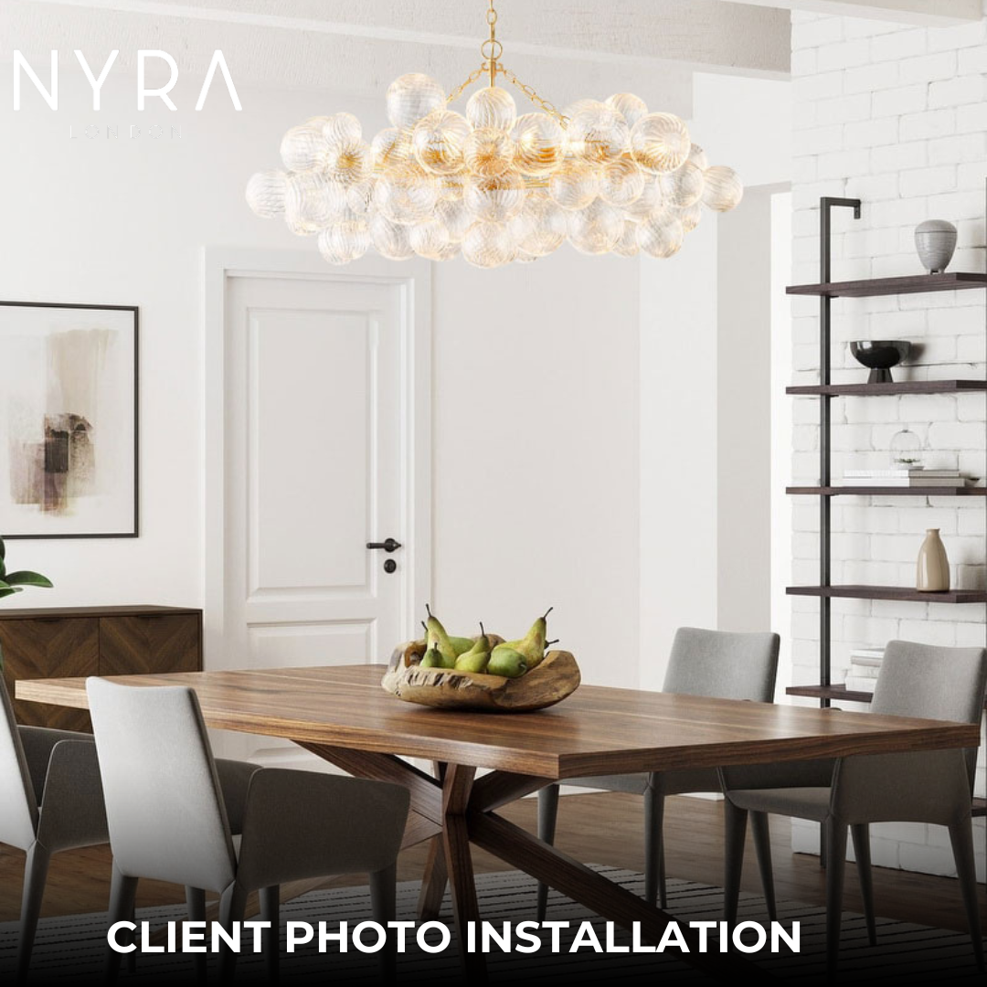 NYRA Blown Glass Pendant
