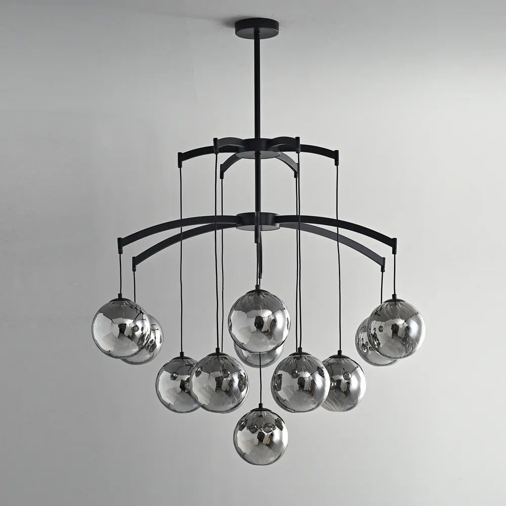 Shineza Modern Bubble Glass Ball Chandeliers