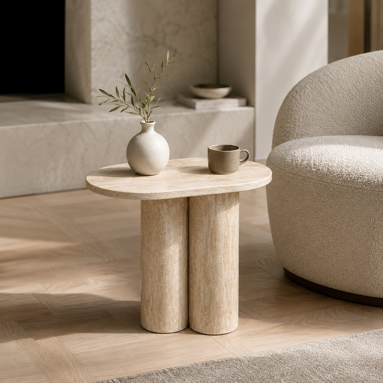 Rovelle Minimalist Side Table