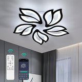 Remote Control 5-Head Petals LED Chandelier