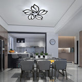 Remote Control 5-Head Petals LED Chandelier