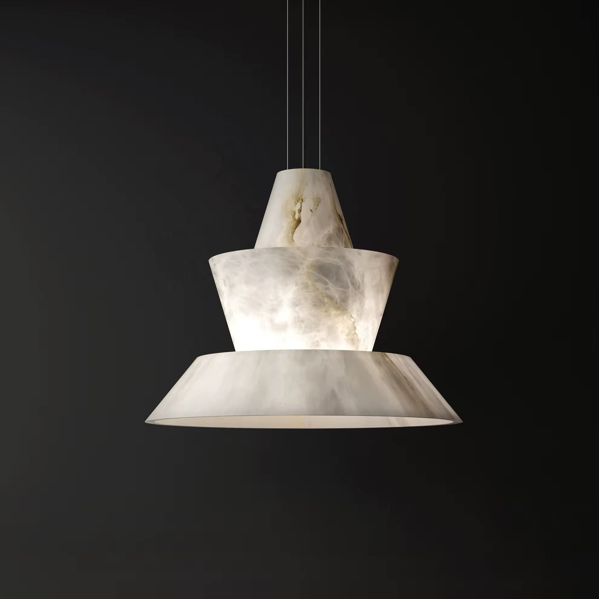 Orbix Alabaster Pendant Light