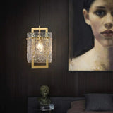 Ozma Golden Glass Wall Lamp & Pendant Light