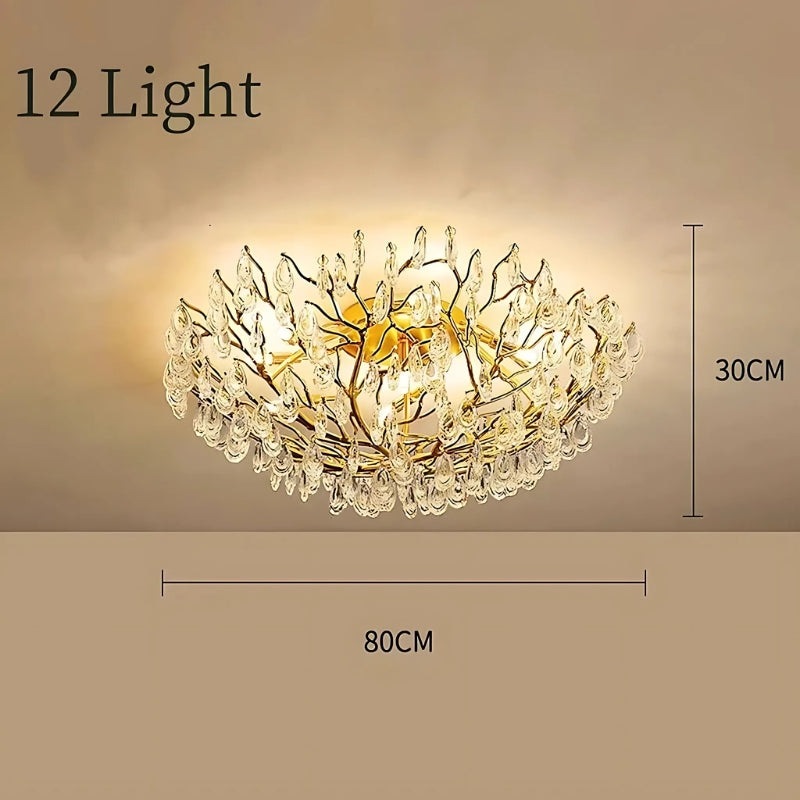 Selina Crystal Ceiling Lamp