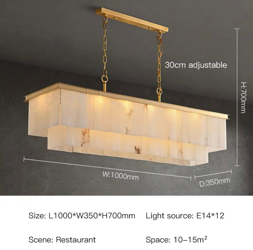 Unity Alabaster Chandelier
