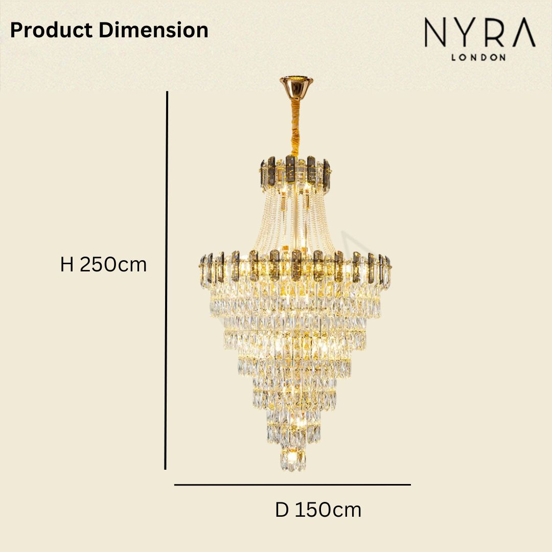 Rodela Crystal Chandelier