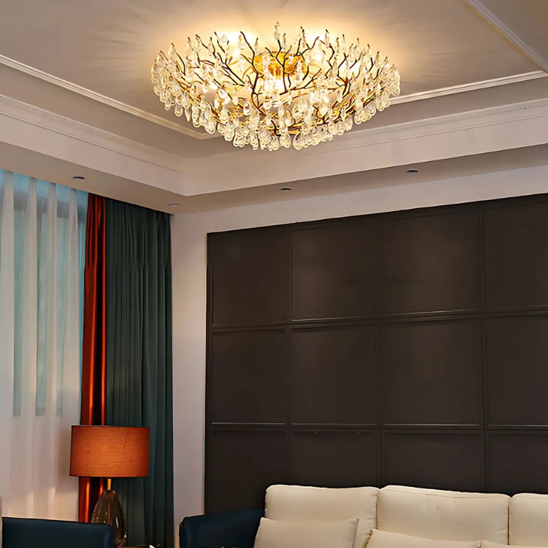 Selina Crystal Ceiling Lamp