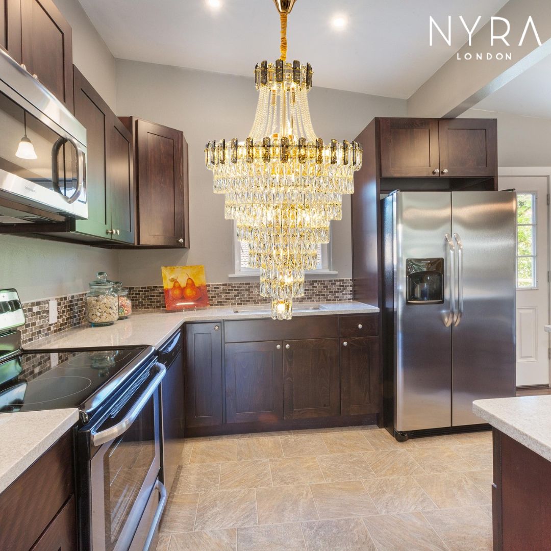Rodela Crystal Chandelier