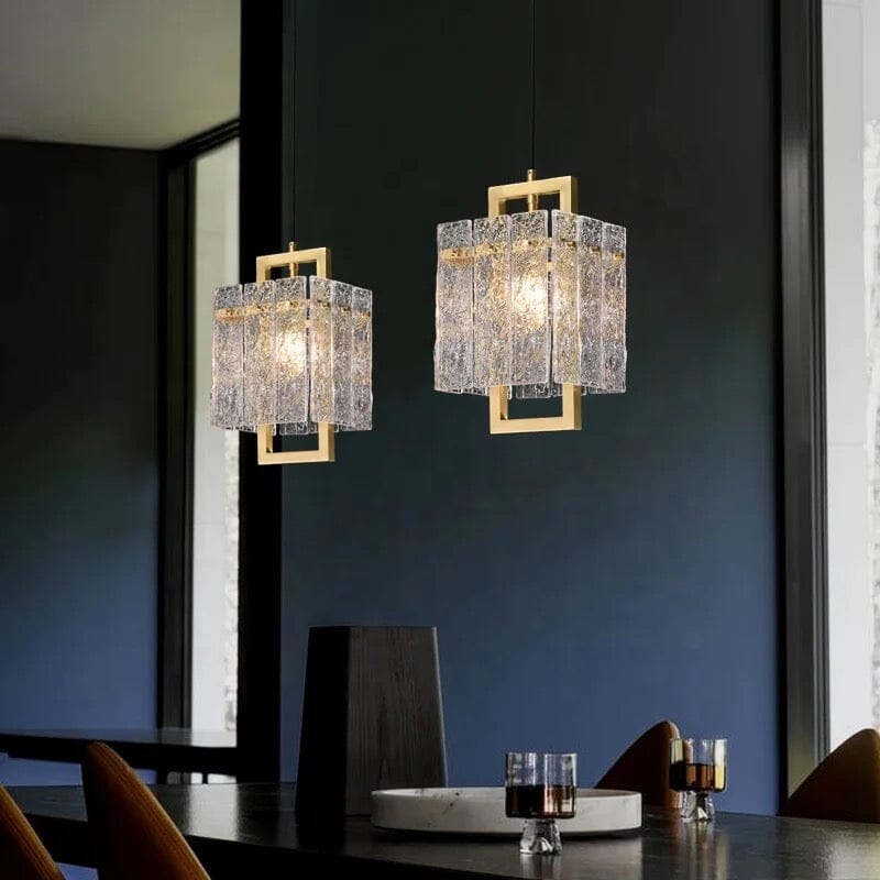 Ozma Golden Glass Wall Lamp & Pendant Light