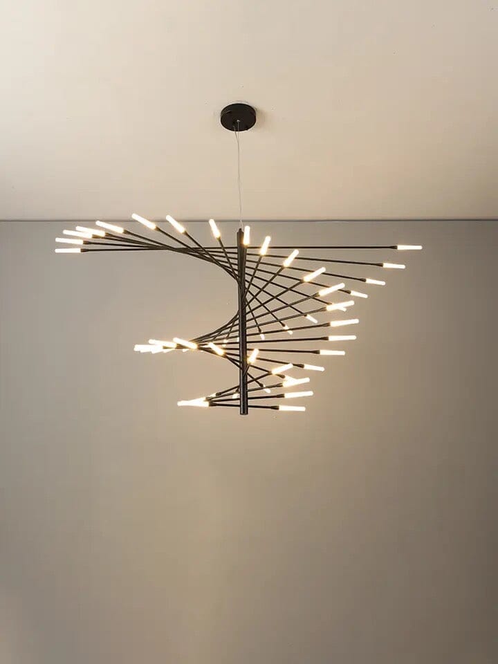 NYRA Spiral Chandelier Loft Pendant Lights