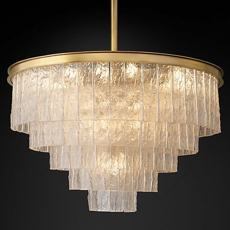 Belmont Glass Chandelier collection