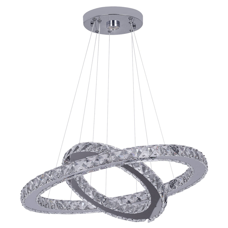 Sierra K9 Crystal Ring Pendant Light