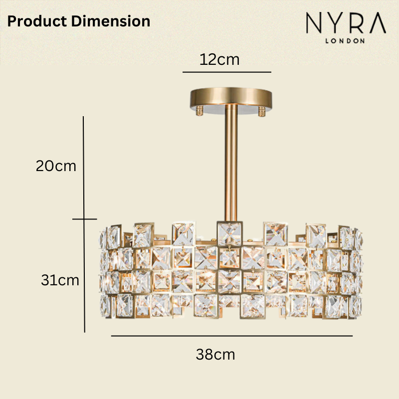 Radiant Crystal Chandelier