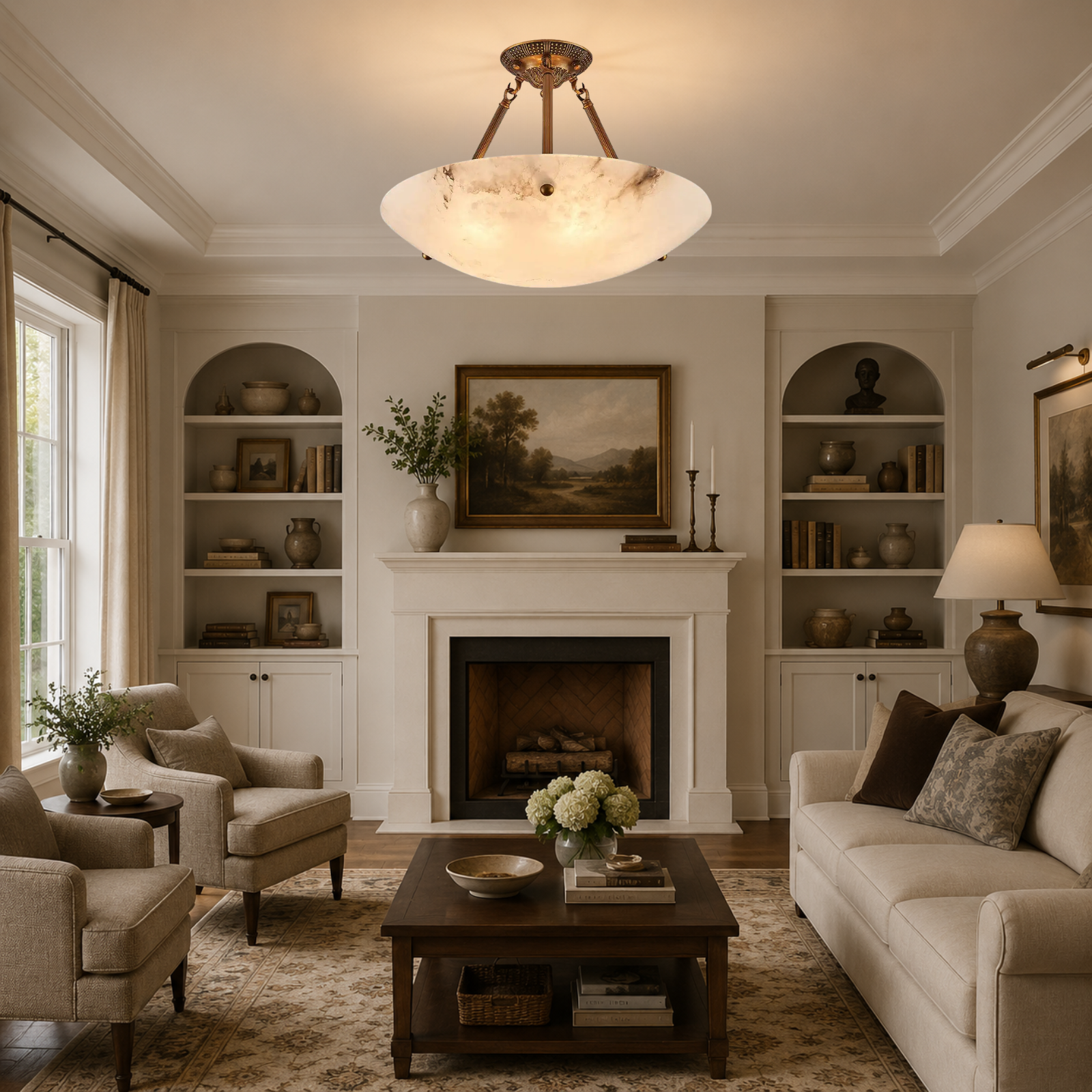 Albaroque Vintage Round Chandelier