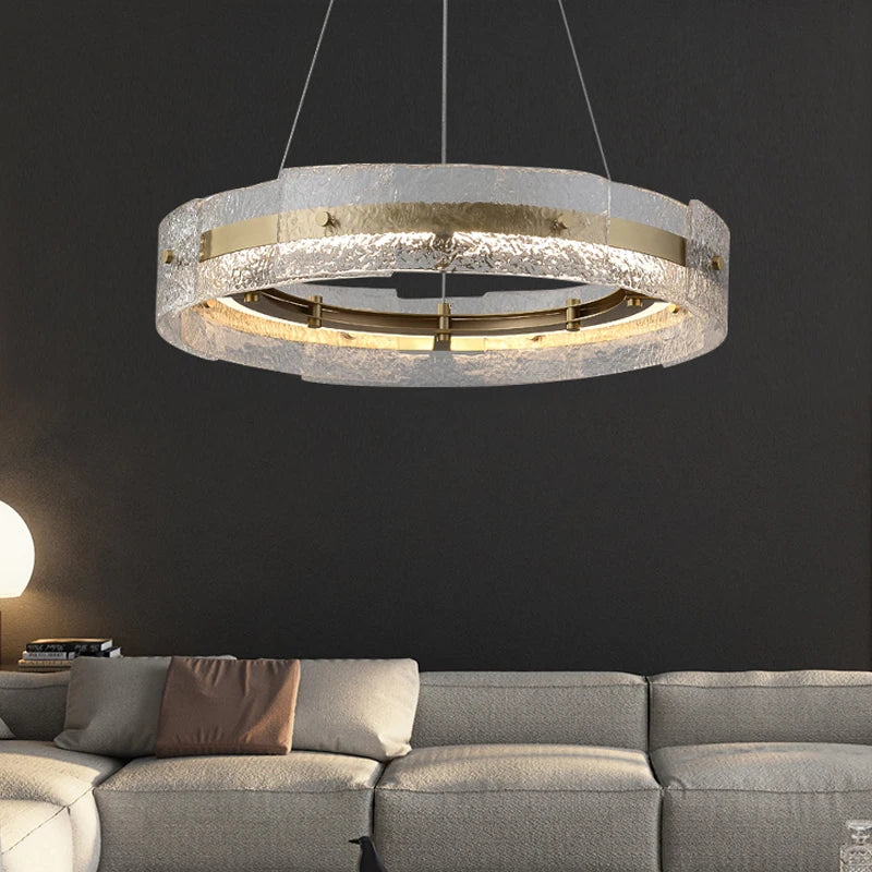 Greenwich Glass Chandelier
