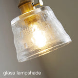 Bishopsgate Copper Glass LED Pendant Lights