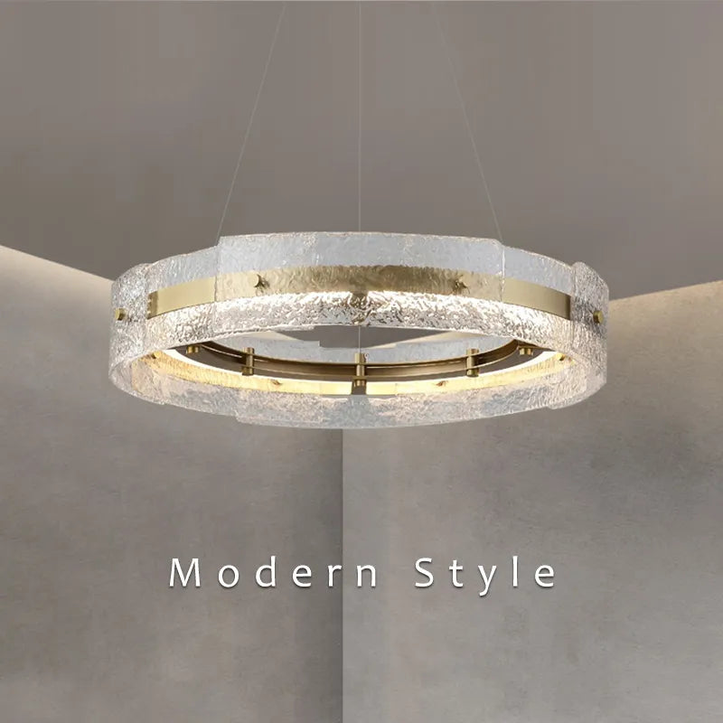 Greenwich Glass Chandelier