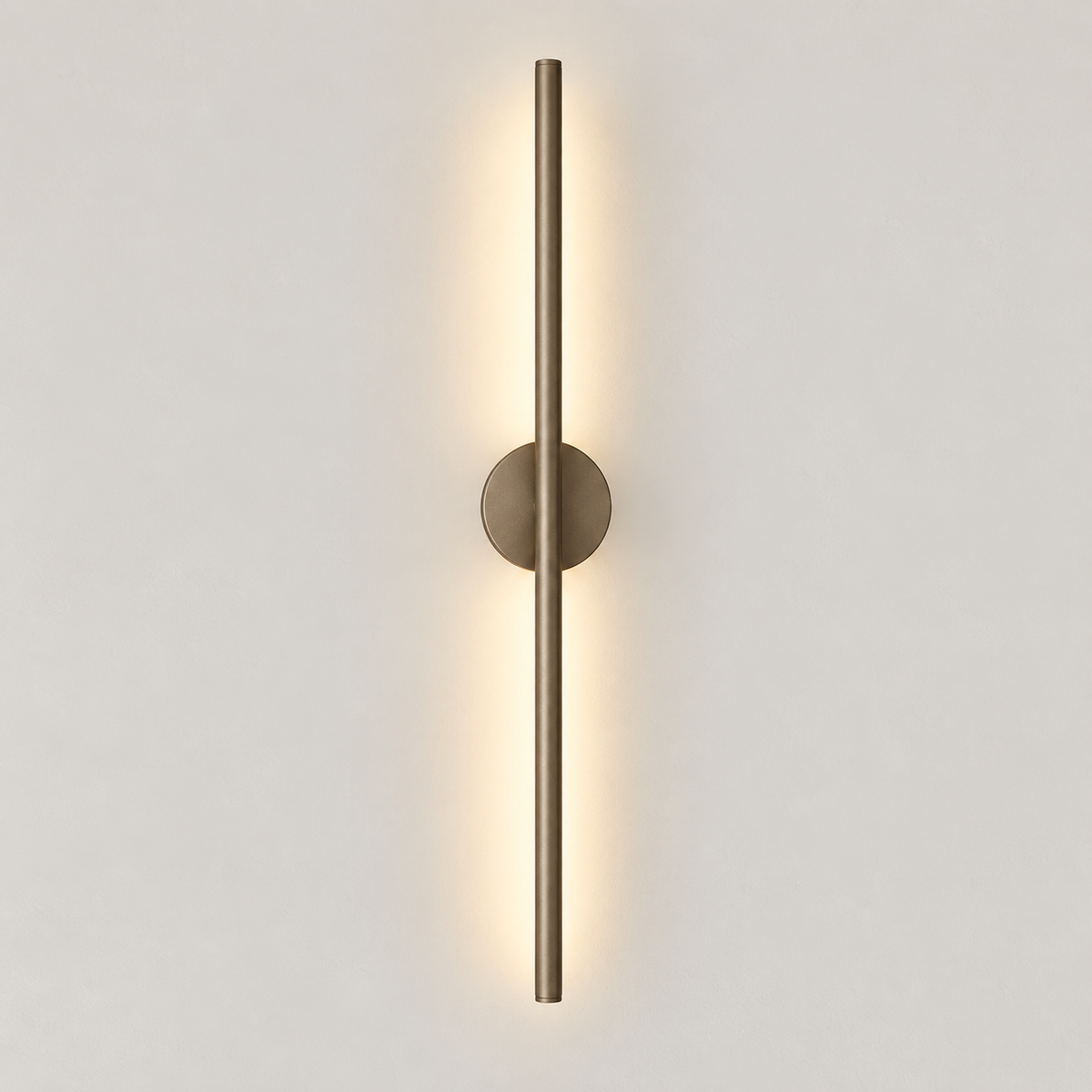 Bespoke payment link 78 units bronze ceramic tube wall light 80cm, warm light 3000k, non dimmable