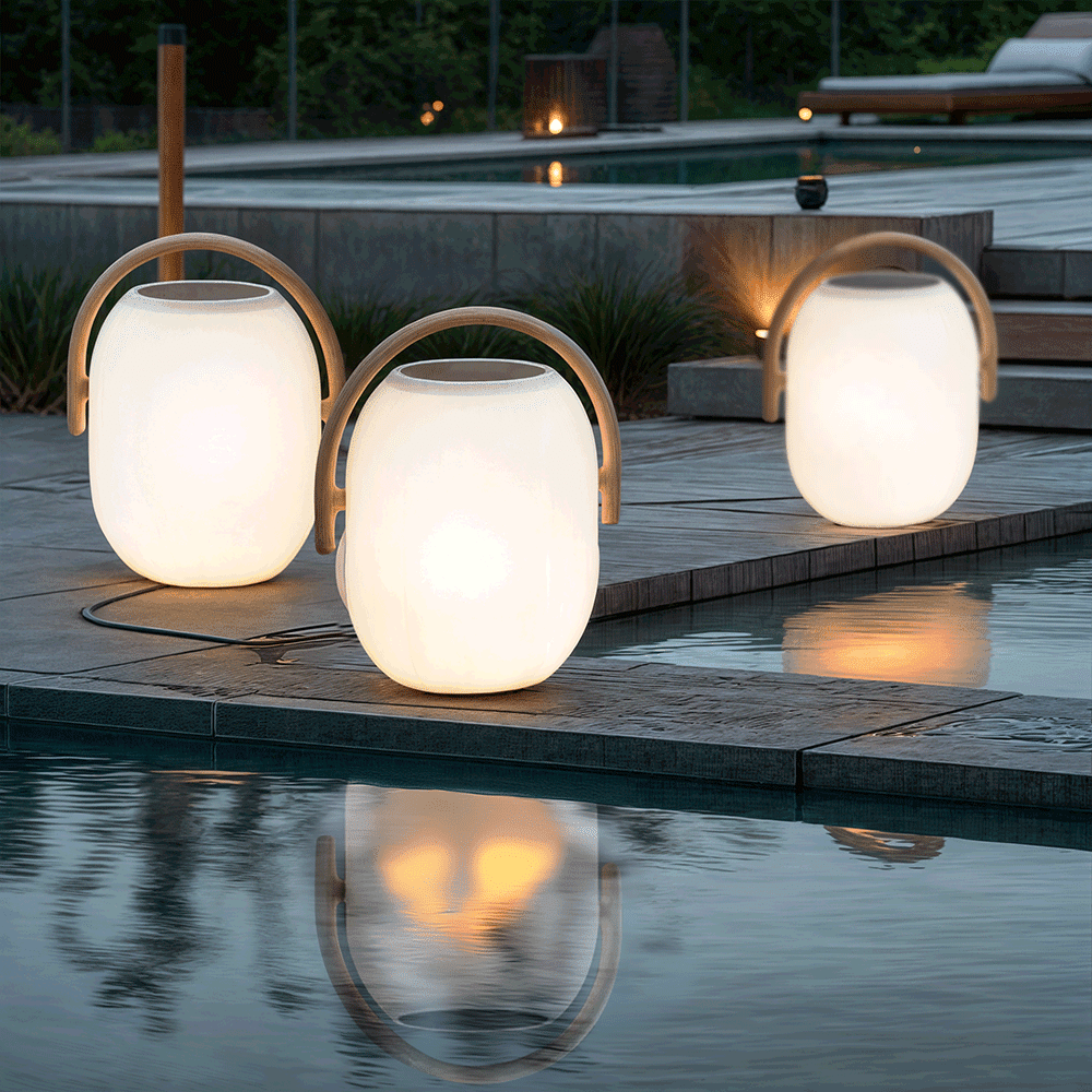 Bubble Led Outdoor lanterns