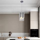 Small Round Gold k9 Crystal Modern Led Chandelier