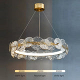 Brompton Ring Glass Flower Design Suspension Light