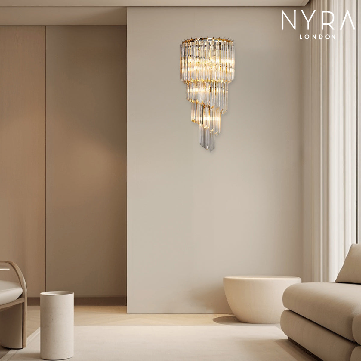 Alana Crystal Wall Lamp
