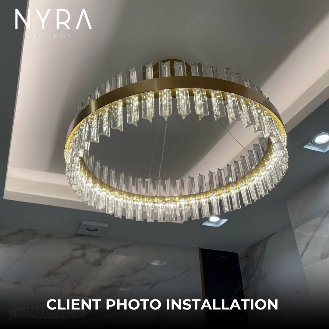 Alison Crystal Chandelier Collection