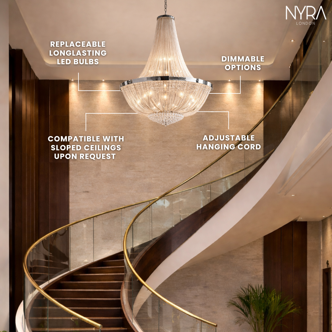 Alverton Tassel Staircase Chandelier