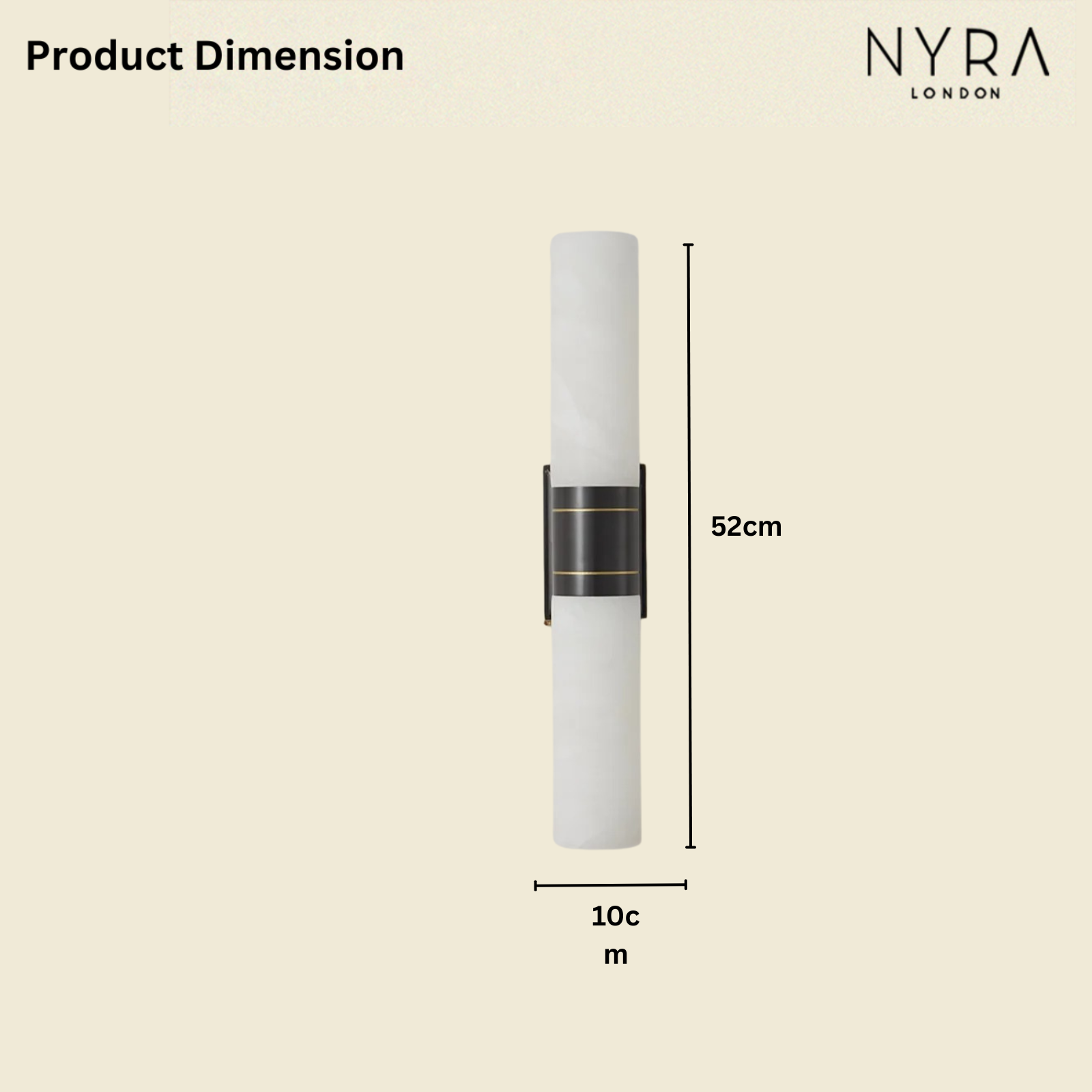 Aria Marble Wall Lamp