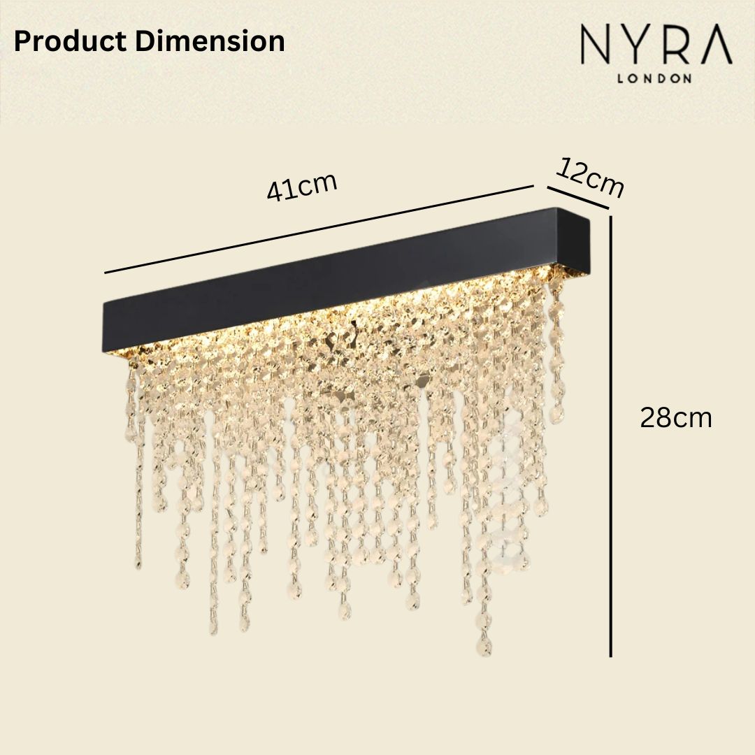 Ashton Crystal Wall Sconce