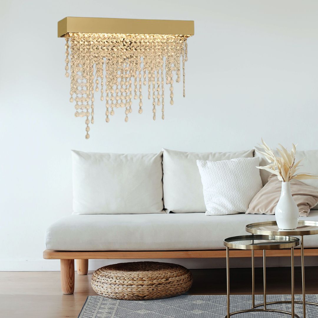 Ashton Crystal Wall Sconce