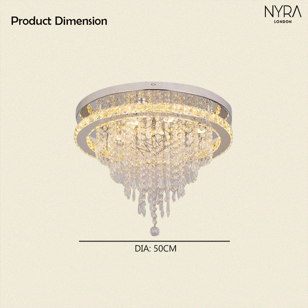 Ava Crystal LED Chandelier